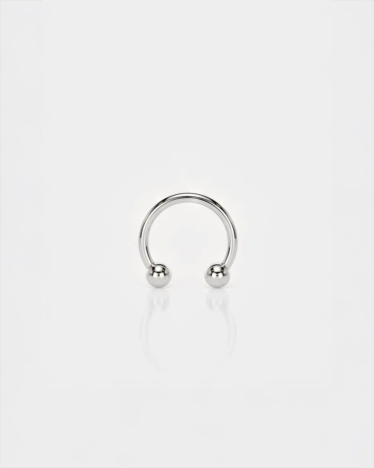 CIRCULAR BARBELL | TITANIUM | POLISHED | 16 GAUGE