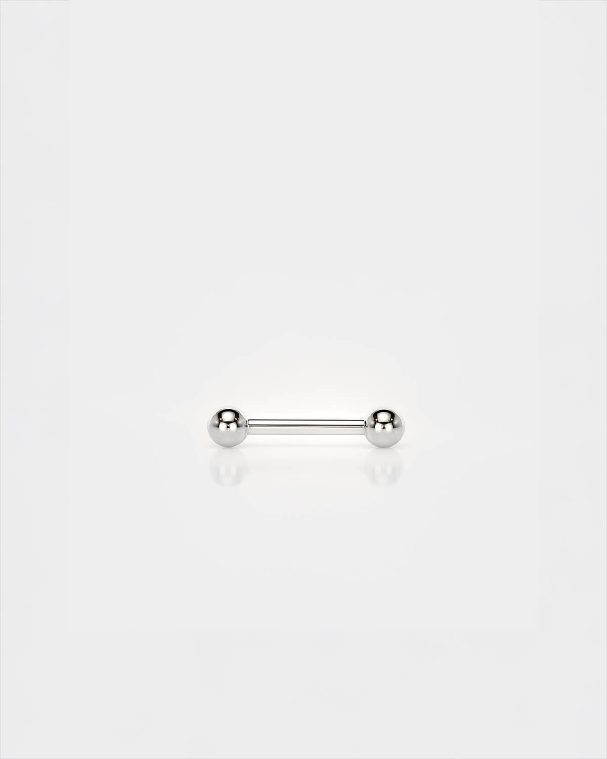 BARBELL | TITANIUM | POLISHED | 16 GAUGE