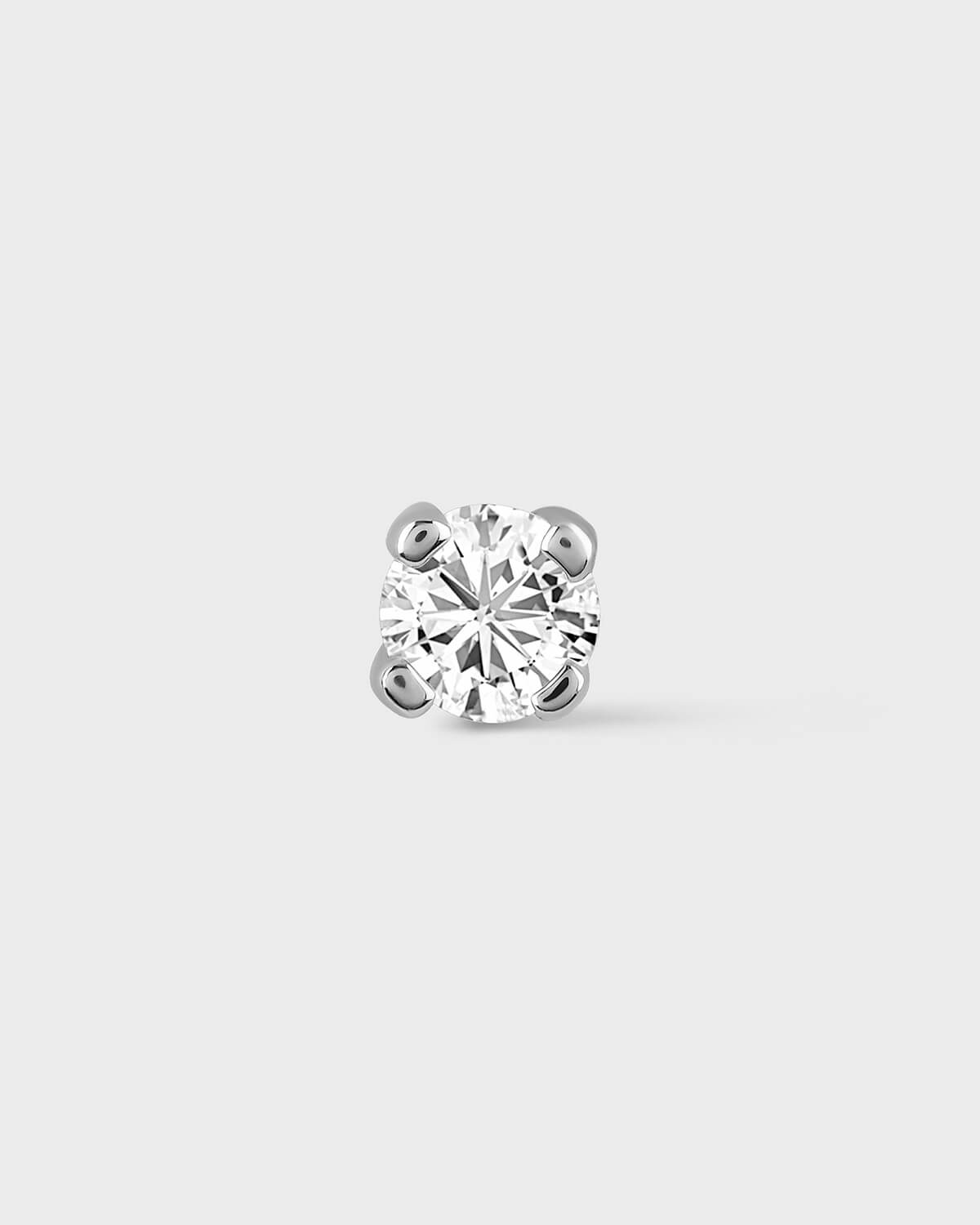 "UNA" | 14k WHITE GOLD