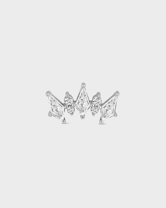 "ZARIA" | 14k WHITE GOLD